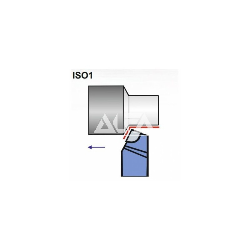 Nóż prosty ISO 1 NNZa-b Prawy, wymiar 1010 DIN 4971 P20/S20 Nr: 1010