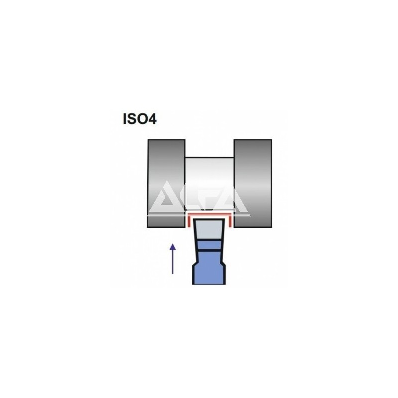 Nóż szeroki ISO 4 NNPd wymiar 2012 DIN 4976 P20/S20 Nr: 2012