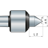 Kieł tokarski obrotowy MK 1 Nr: 812090