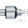 Kieł tokarski obrotowy do dużych obciążeń MK 6 Nr: 862142