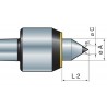 Kieł tokarski obrotowy precyzyjny VHM MK 6 Nr: 862193