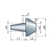 Końcówka talerzowa 60 MK 6 Nr: 806060-6