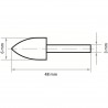Ściernica trzpieniowa Łukowa z czołem spiczastym P3SP 0610.03 H3