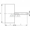 Ściernica trzpieniowa listkowa mini MFS 02510.06 NK 150