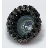 Szczotka doczołowa 80 x M14, stal-splatany 0,50