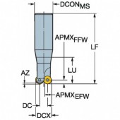 Frez VHM czołowy fi. 5. Z2 CoroMill 300