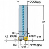 Frez VHM czołowy fi. 17 Z2 CoroMill 210