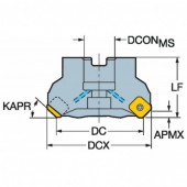 Frez VHM czołowy fi. 50 Z4 CoroMill 345