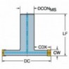 Frez VHM tarczowy fi. 63 Z3 CoroMill 331