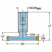 Frez VHM tarczowy fi. 50 Z3 CoroMill 331