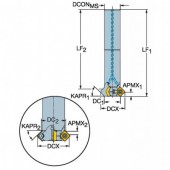 Frez VHM do fazowania fi.  Z3 CoroMill 495