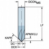 Frez VHM do fazowania fi. 3  Z6 CoroMill Plura