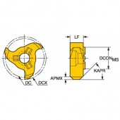 Frez VHM do fazowania fi.  Z3 CoroMill 327