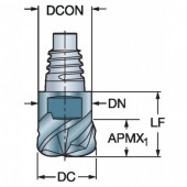 Frez VHM czołowy fi. 9. Z4 CoroMill 316