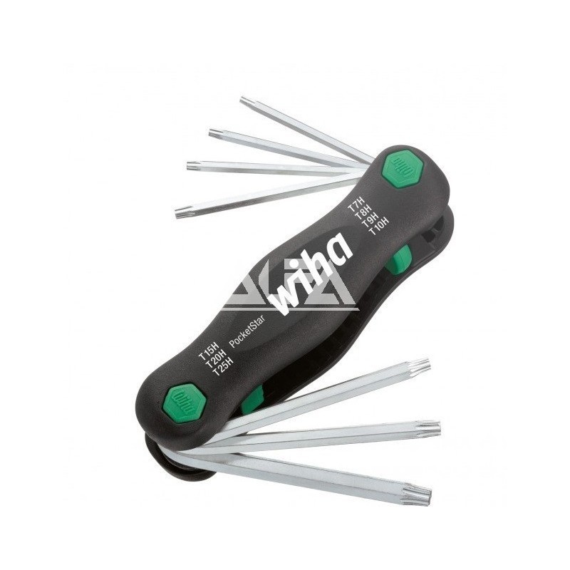 Narzędzie wielofunkcyjne TORX® (z otworem) 7-cz.PocketStar Nr: 25128